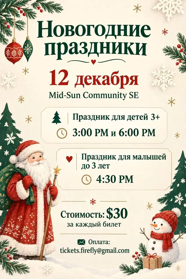 Новогодние праздники